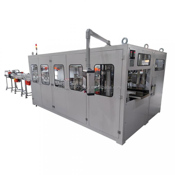 Ligne de production de machines automatiques pour la fabrication de petits rouleaux de papier toilette et d'essuie-tout de cuisine pour les entreprises de papier tissue en Amérique du Sud 5