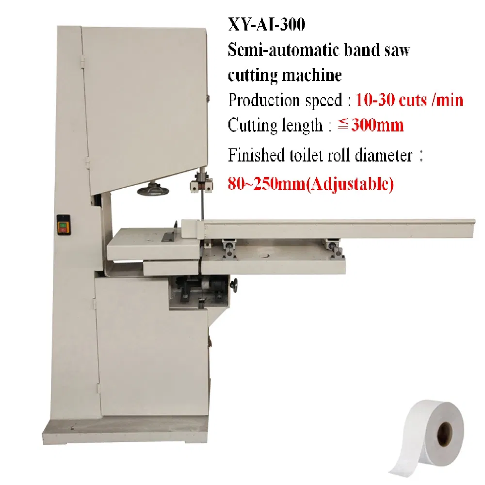 Manuel petit rouleau de papier toilette et de la bande de serviette de cuisine a vu machine de découpe pour démarrer 0