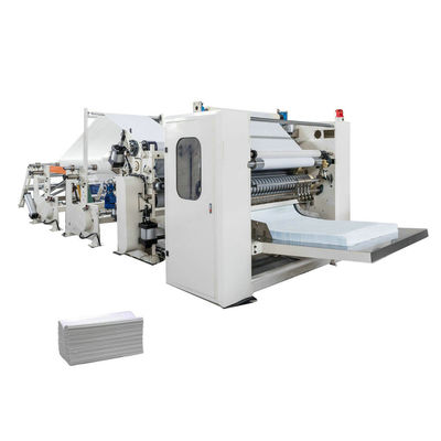 Machine à fabriquer des serviettes à main entièrement automatique à pliage N pour usine de papier tissé