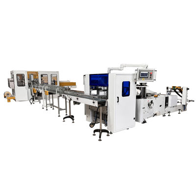 Séparateur de transfert automatique de la ligne de production de la machine de tissus de serviette à la machine d'emballage