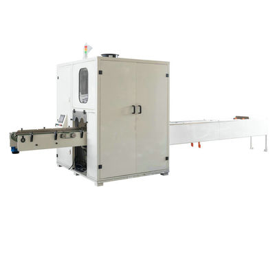 Machine automatique de coupe de papier toilette à double voie