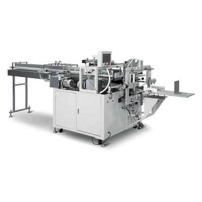 Machine d'emballage à rouleaux de papier toilette à deux ponts 3kw 380V pour usines de fabrication