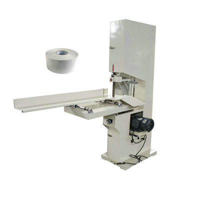 Machine de découpe manuelle de rouleaux de papier toilette à faible coût et facile à utiliser