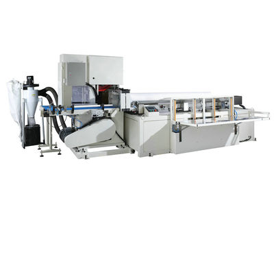 Prix raisonnable Machine de découpe de rouleaux de papier toilette industriel entièrement automatique Machine de découpe de scie à bande 15KW 3 Phase 4line