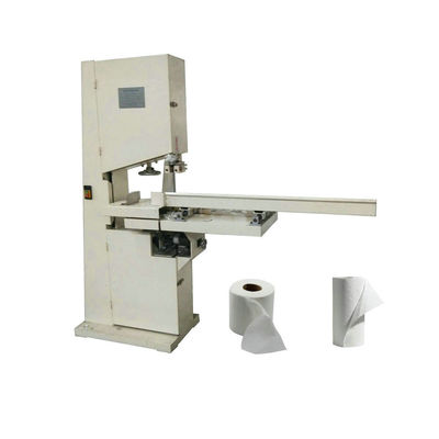 Machine de découpe manuelle de papier toilette de cuisine de 30 à 60 rouleaux/minute pour les petites entreprises