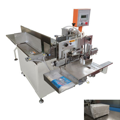 Facile à utiliser sac en plastique table serviette papier tissus emballage et machine d'étanchéité