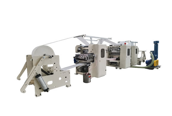 Roumanie V machine à plier du papier de serviette à main pliable avec fonction de stratification par colle